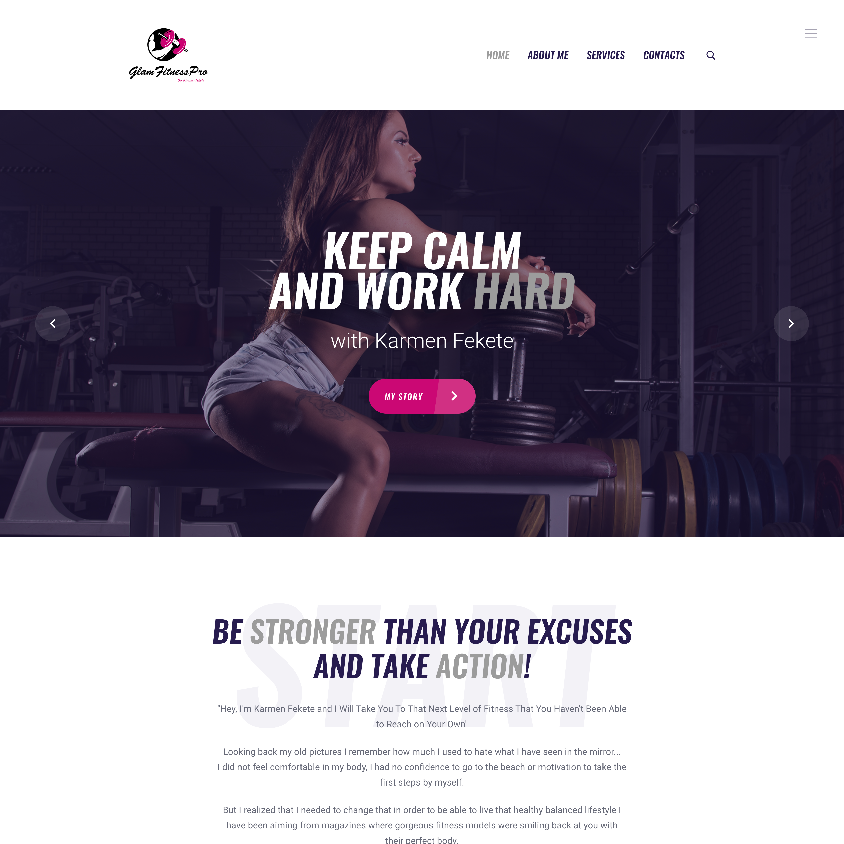 FireShot Capture 001 - GlamFitnessPro – Health Coach & Personal Trainer - glamfitnesspro.com Cropped