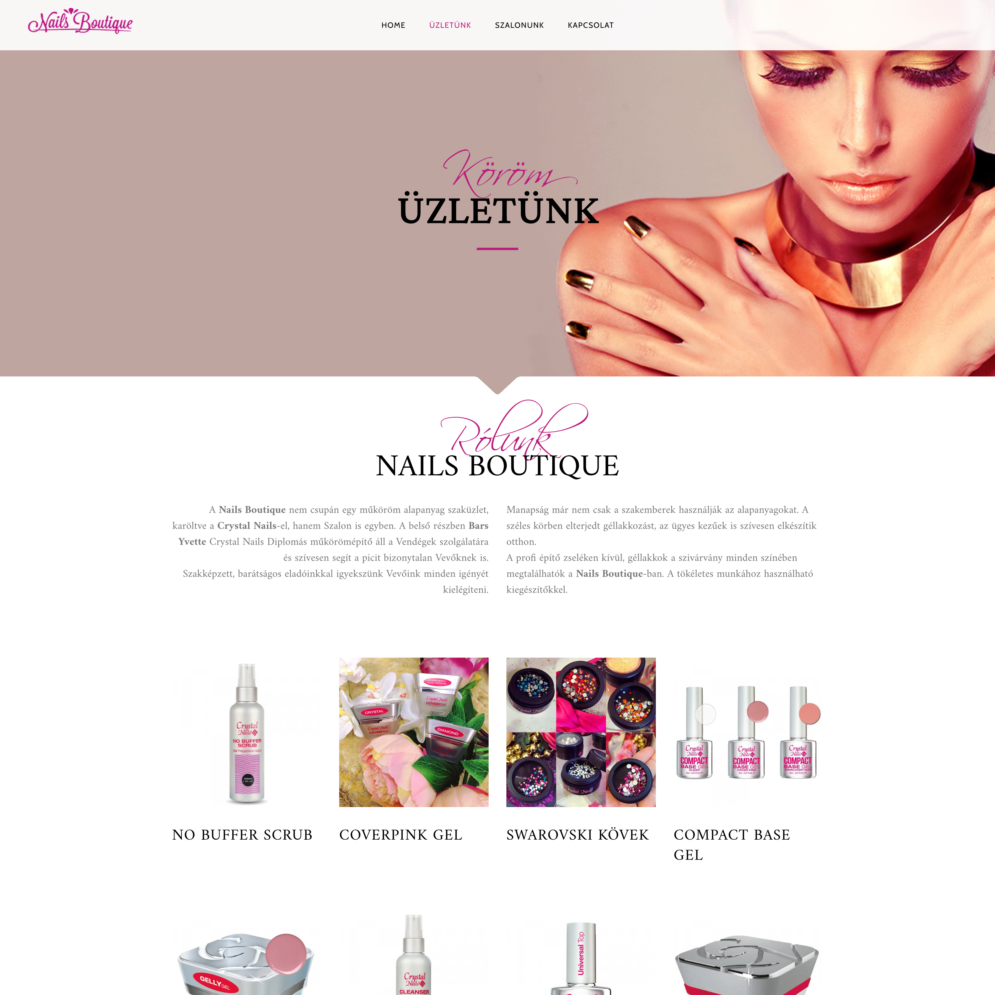 FireShot Capture 006 - Üzletünk – Nails Boutique - nailsboutique.fadcafe.hu Cropped